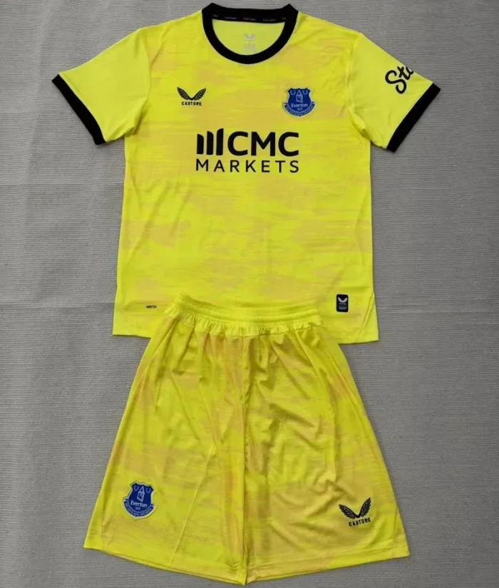 26/27 Everton goalkeeper Adult Set yellow