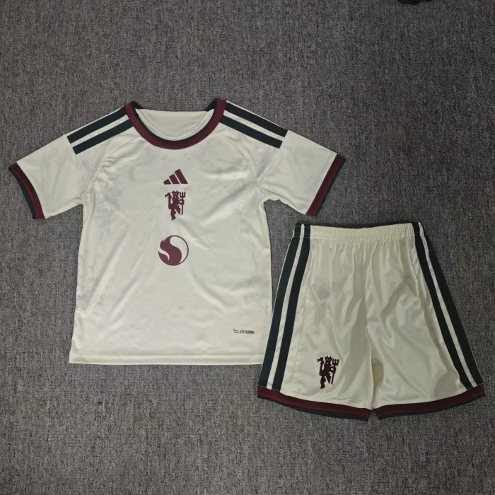 26/27 Manchester United third kids kit