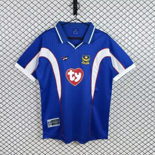 Retro 02/03 Portsmouth home football jersey
