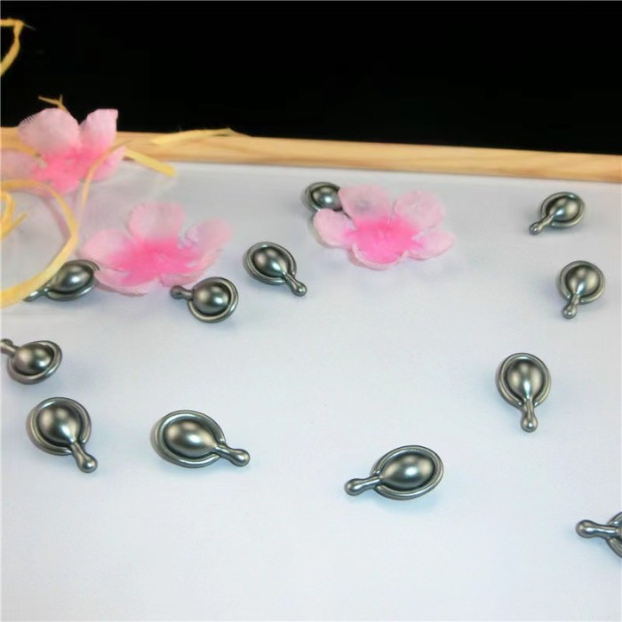 Sliver Foil Capsules Ready to Ship Whitening Skin Fade Pigment Skin Care Sliver Foil Serum Capsules