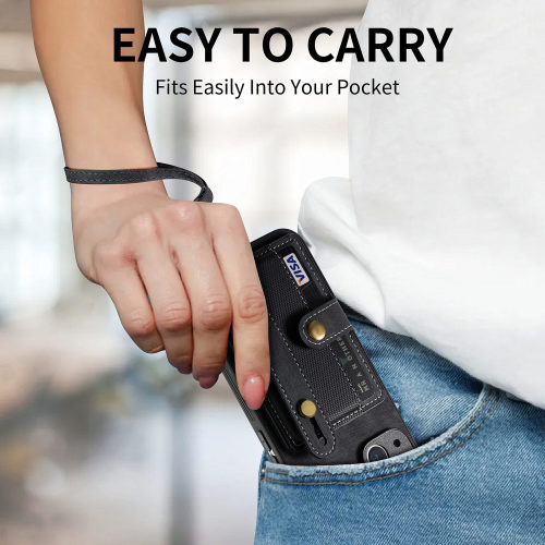 For iPhone 17Air 17 16 15 14 Plus 13 12 11 7 8 XR XS Pro Max w/Lanyard Shockproof Card Wallet Case