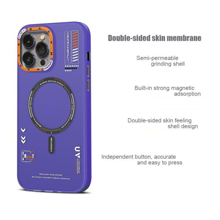 For iPhone 16 15 14 13 12 Pro Max Personalized Magsafe Shockproof Phone Case