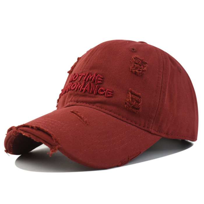 Adjustable Baseball Cap Washed Peaked Cap SunHat Cycling Travel Outdoor Hat New