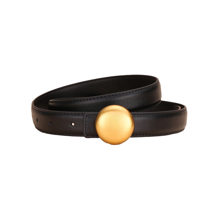 Genuine Leather Belts Black Taupe Khaki Brown Red Business Casual Elegant Versatile Trendy