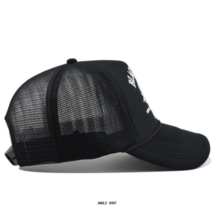 Adjustable Unisex Baseball Cap Fashion Outdoor Trucker Cap Mesh Hat Fashion Casual Sun-Proof Hat