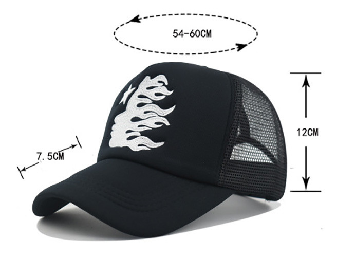 Adjustable Star Baseball Cap Fashion Hip Hop Baseball Cap Outdoor Peaked Cap Hat Sports Sun-Proof Hat 