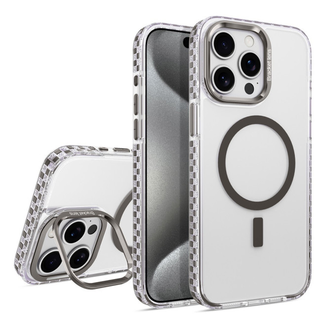 For iPhone 17 Air 17 16 Pro Max 15 14 13 12 11 Phone Cover Transparent Magnetic