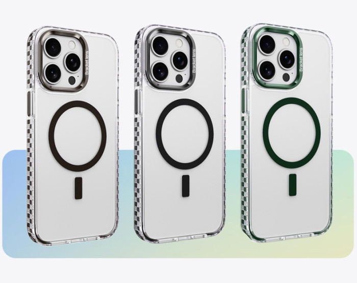 For iPhone 17 Air 17 16 Pro Max 15 14 13 12 11 Phone Cover Transparent Magnetic