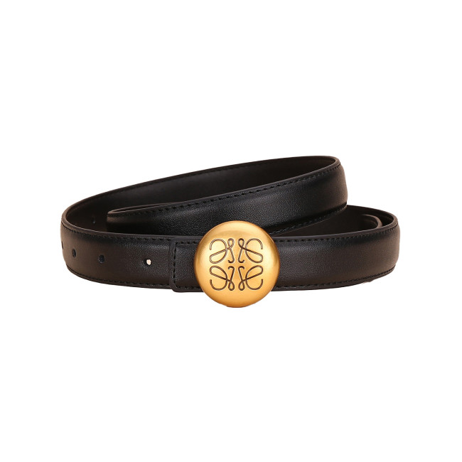 Genuine Leather Belts Black Taupe Khaki Brown Red Business Casual Elegant Versatile Trendy