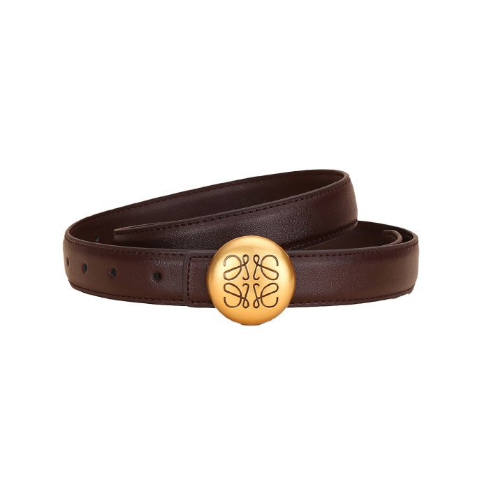Genuine Leather Belts Black Taupe Khaki Brown Red Business Casual Elegant Versatile Trendy
