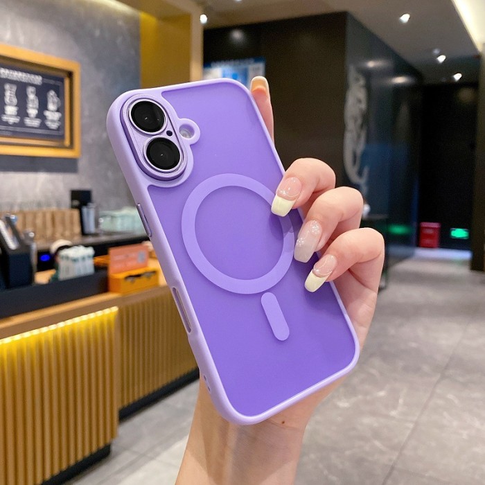 For iPhone 17 Air 16 Pro Max 15 14 13 12 11 Phone Cover Magnetic Lens Protector Shockproof Cover