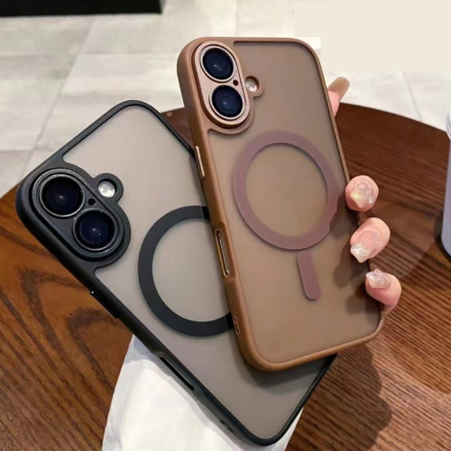 For iPhone 17 Air 16 Pro Max 15 14 13 12 11 Phone Cover Magnetic Lens Protector Shockproof Cover