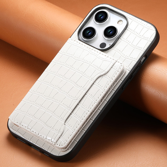 Card Holder Leather Wallet Case For iPhone 16 15 Pro Max14 13 12 11 8 X/Xr/Xsamx