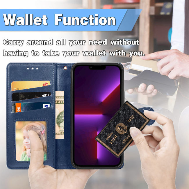 For iPhone 17 AIR 1716 15 14 Pro Max 13 11 12 XR Fashion Case Flip Leather Wallet Case