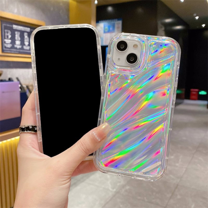 For iPhone 16  15 14 13 12 11 Pro Max Mini Soft Silicone Clear Cover Shockproof Case