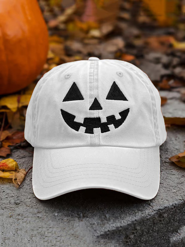 Outdoor Adjustable SunHat Fashion Stylish Hat Outdoor Baseball Cap Pumpkin Halloween 
