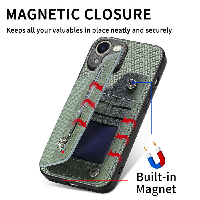 For iPhone 17 AIR 17 16 15 14 Pro Max 13 11 12 7 8 XR XS Leather Wallet Phone Case Shockproof Cover