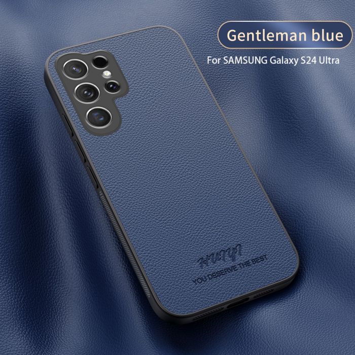 For Samsung S25 Ultra Leather Case S23 FE Magnetic Case S23/S24/S22/S21 FE Phone Cases Shockproof Protective Cases