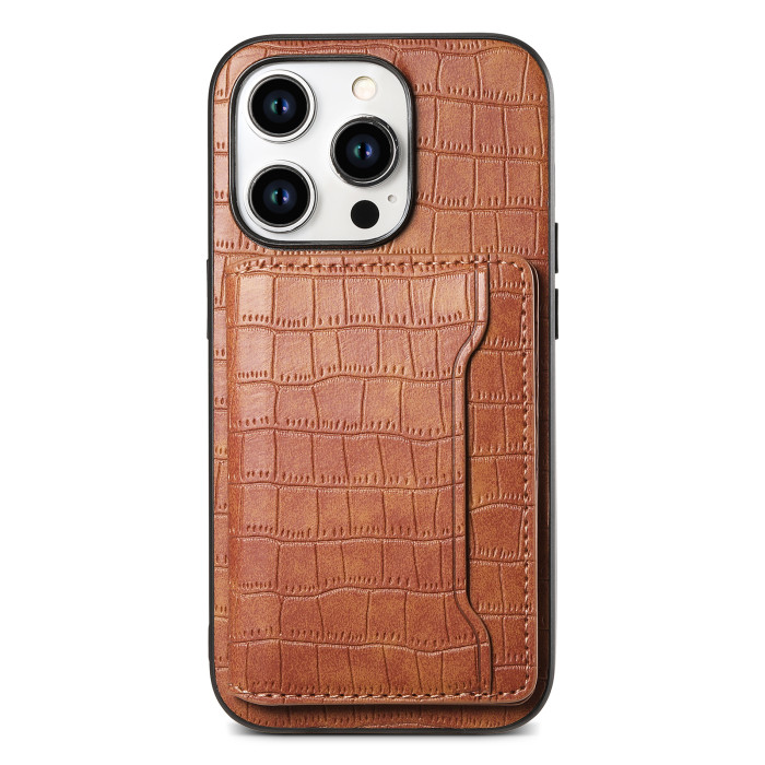Card Holder Leather Wallet Case For iPhone 16 15 Pro Max14 13 12 11 8 X/Xr/Xsamx