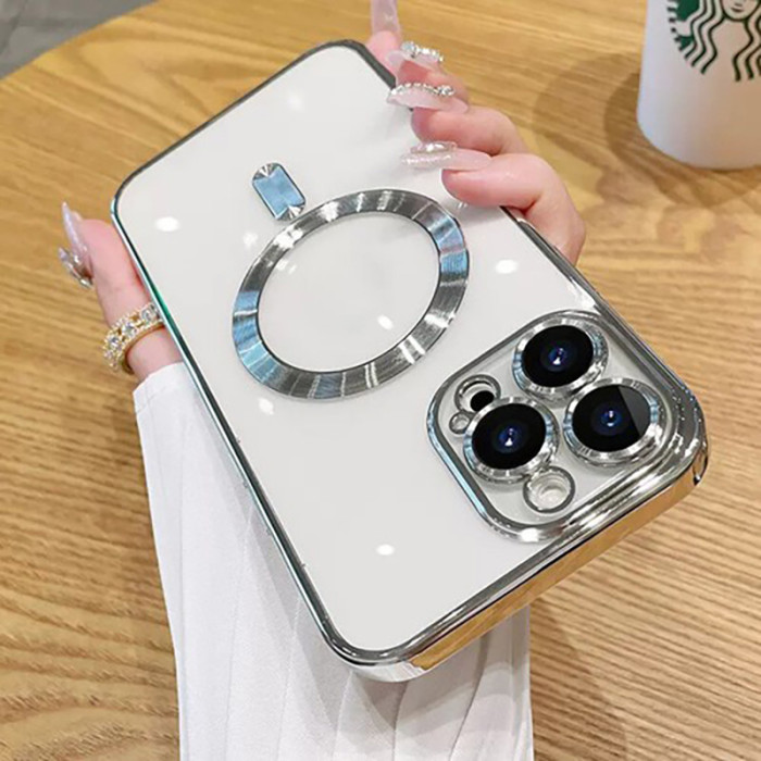 Phone Case for iPhone 16 15 Pro Max 14 13 Shockproof Magnetic Shockproof Cover