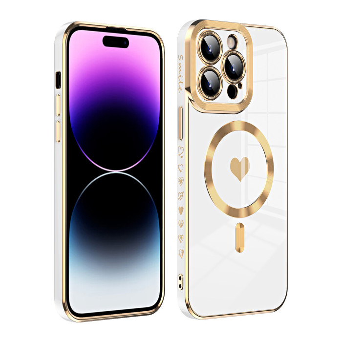 For iPhone 16 Pro Max 15 14 13 12 11 Magnetic Cell Phone Case Shockproof Cover