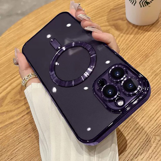 Phone Case for iPhone 16 15 Pro Max 14 13 Shockproof Magnetic Shockproof Cover