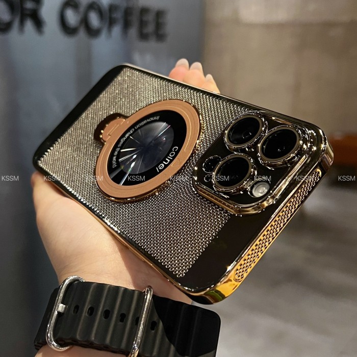 For iPhone 16 Pro Max 15 14 13 12 360° Magsafe Heat Dissipation Shockproof Phone Case