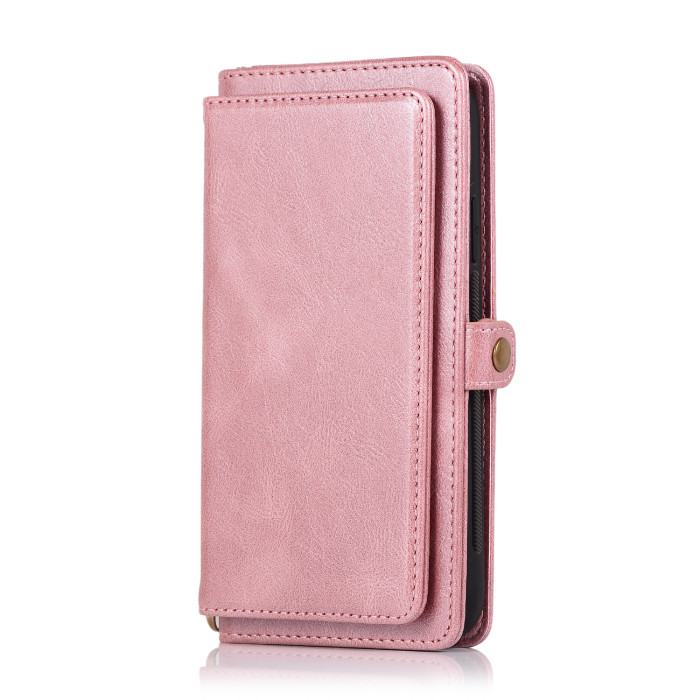 2-in-1 Multi-Functional Leather Protective Case For iPhone 16/XR/13 Pro/13 Pro Max Samsung S21 S22 S24 NOTE8 9 10