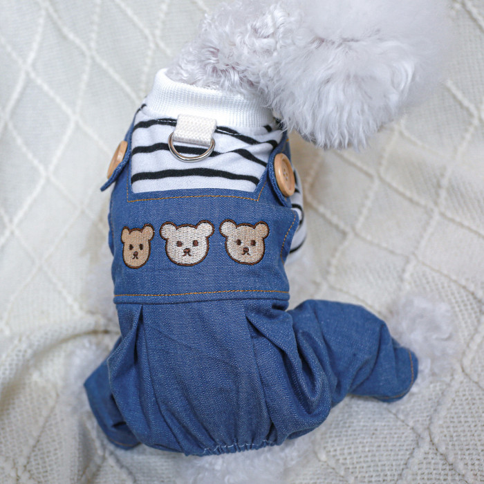 Pet Clothes Dog Cat Clothing Suspender Pants Costume Jumpsuit Puppy Apparel New Fashion