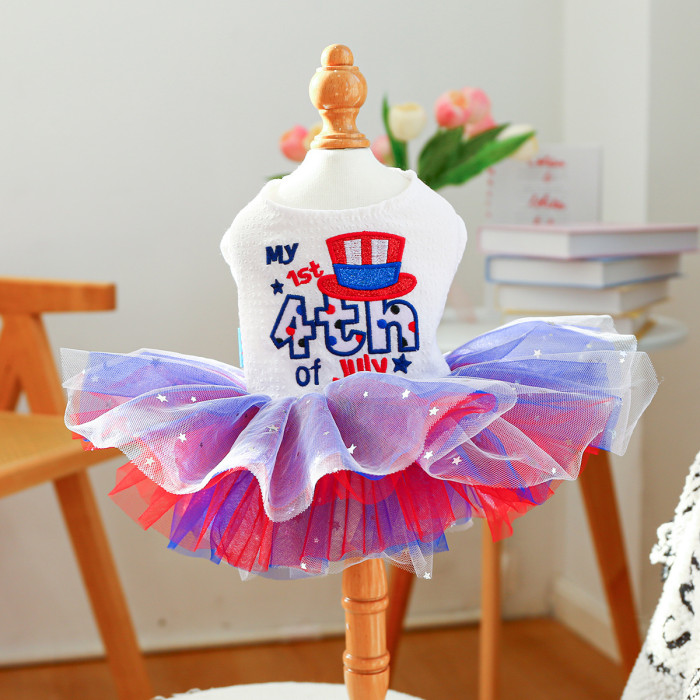 Pet Clothes Dog Cat Clothing Shirt  Costume Jumpsuit Puppy Apparel skirt 