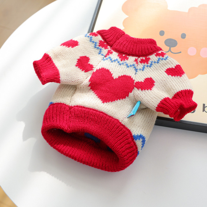 Halloween Warm Pet Clothes Dog Cat Sweater Costume Jumpsuit Puppy Apparel  Autumn Winter