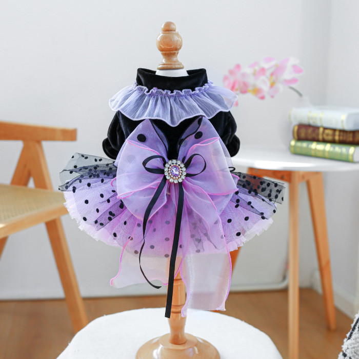 Pet Clothes Dog Cat Clothing Shirt  Costume Jumpsuit Puppy Apparel skirt 