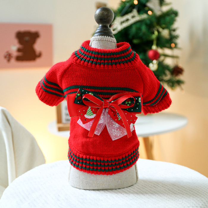 Halloween Warm Pet Clothes Dog Cat Sweater Costume Jumpsuit Puppy Apparel  Autumn Winter