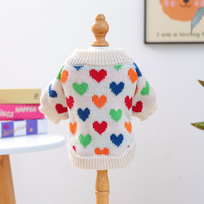 Halloween Warm Pet Clothes Dog Cat Sweater Costume Jumpsuit Puppy Apparel  Autumn Winter