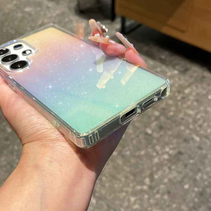 For Samsung S22 S23 S24 S25  S23plus S23 ULTRA S24ULTRA plus Glitter Phone Case