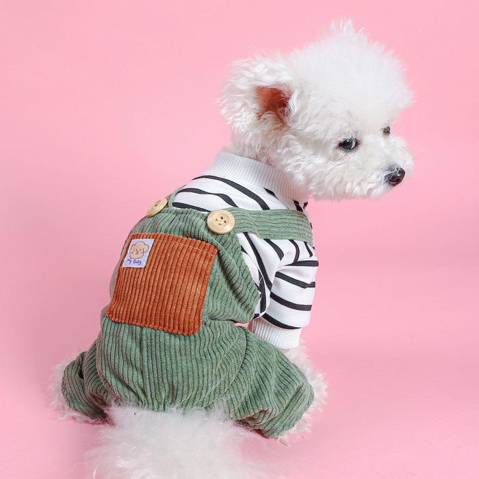 Pet Clothes Dog Cat Clothing Suspender Pants Costume Jumpsuit Puppy Apparel New Fashion