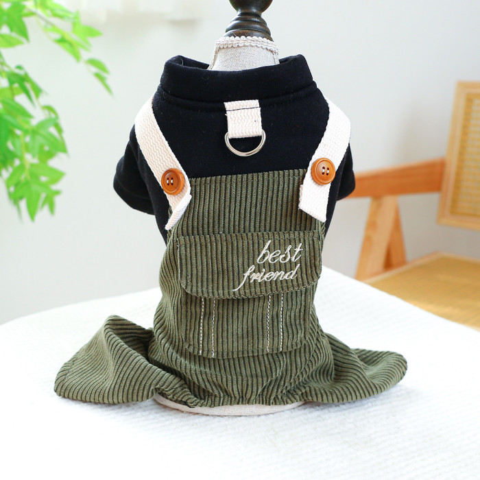 Pet Clothes Dog Cat Clothing Suspender Pants Costume Jumpsuit Puppy Apparel New Fashion