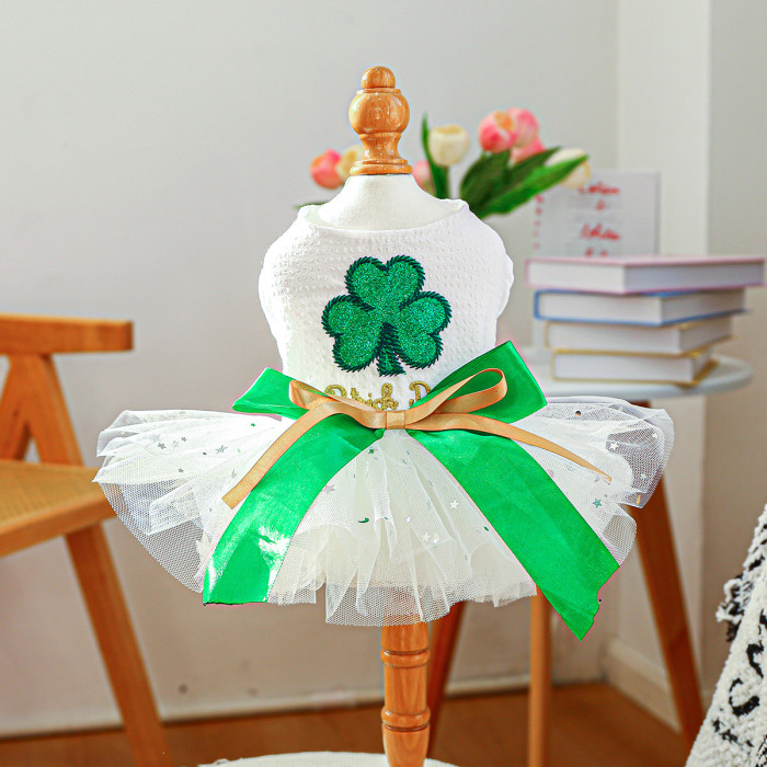 Pet Clothes Dog Cat Clothing Shirt  Costume Jumpsuit Puppy Apparel skirt 