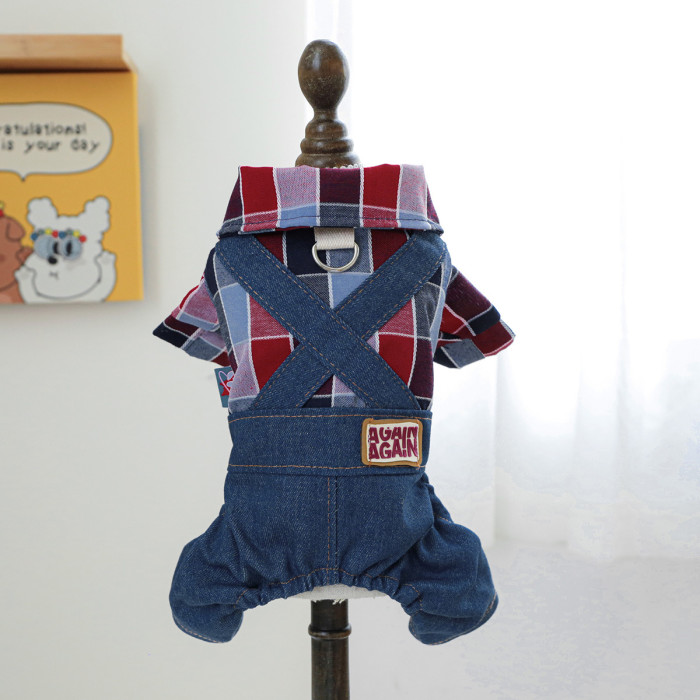 Pet Clothes Dog Cat Clothing Suspender Pants Costume Jumpsuit Puppy Apparel New Fashion