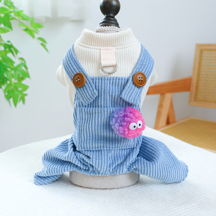 Pet Clothes Dog Cat Clothing Suspender Pants Costume Jumpsuit Puppy Apparel New Fashion