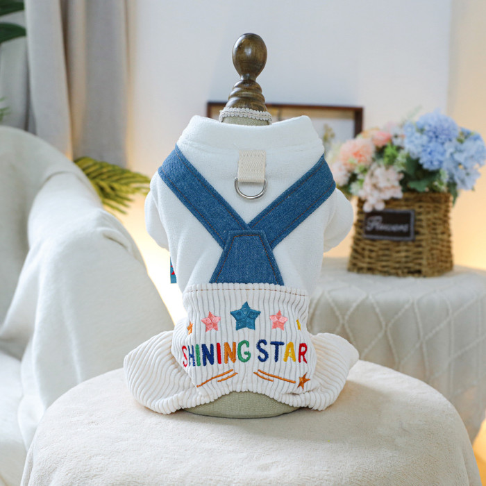 Pet Clothes Dog Cat Clothing Suspender Pants Costume Jumpsuit Puppy Apparel New Fashion