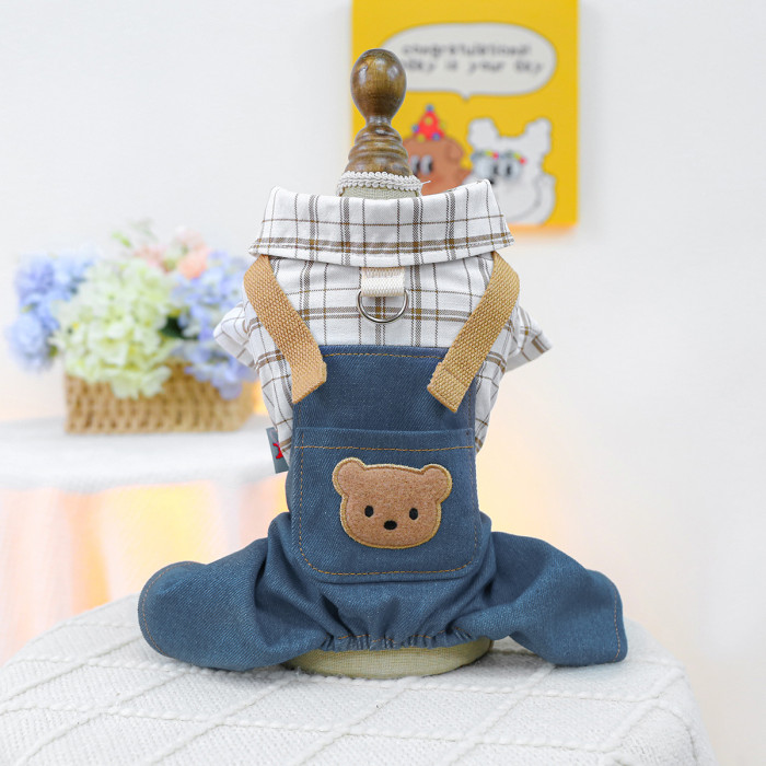 Pet Clothes Dog Cat Clothing Suspender Pants Costume Jumpsuit Puppy Apparel New Fashion