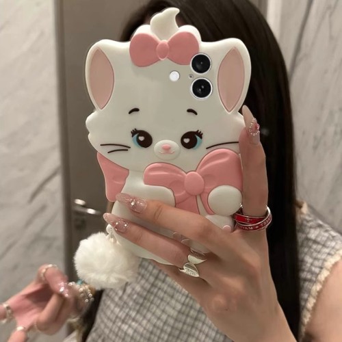 For iPhone 16 15 14 13 12 11 Pro Max 8 7 XR XS Shockproof Cover Cat Protective Phone Case