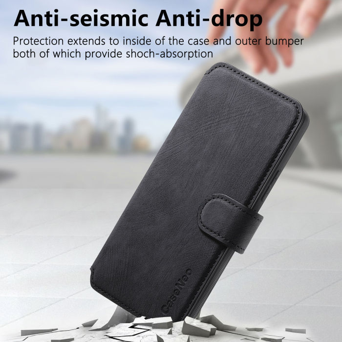 For Motorola Moto G 5G 2024 2025 Edge 50 Business Wallet Flip Leather Phone Case
