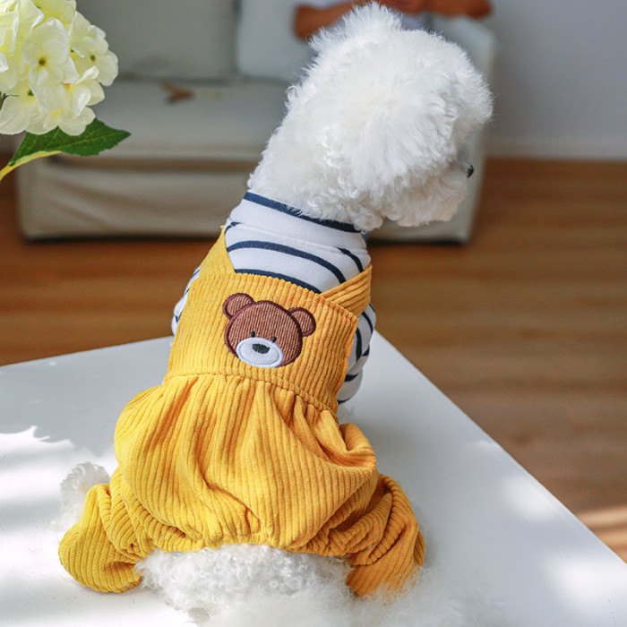 Pet Clothes Dog Cat Clothing Suspender Pants Costume Jumpsuit Puppy Apparel New Fashion