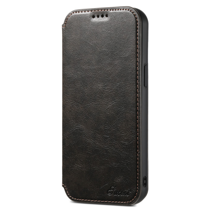 For iPhone 17 air 17 16 15 14 13 12 Pro Max Wallet Magnetic Leather Cover