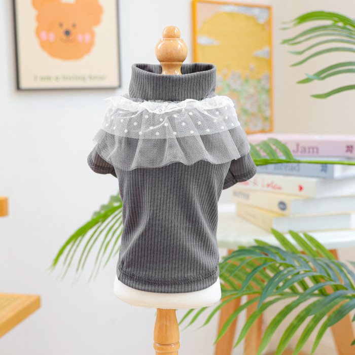 Warm Comfortable Pet Clothes Dog Cat Clothing Love Shirt Sweater Puppy Apparel
