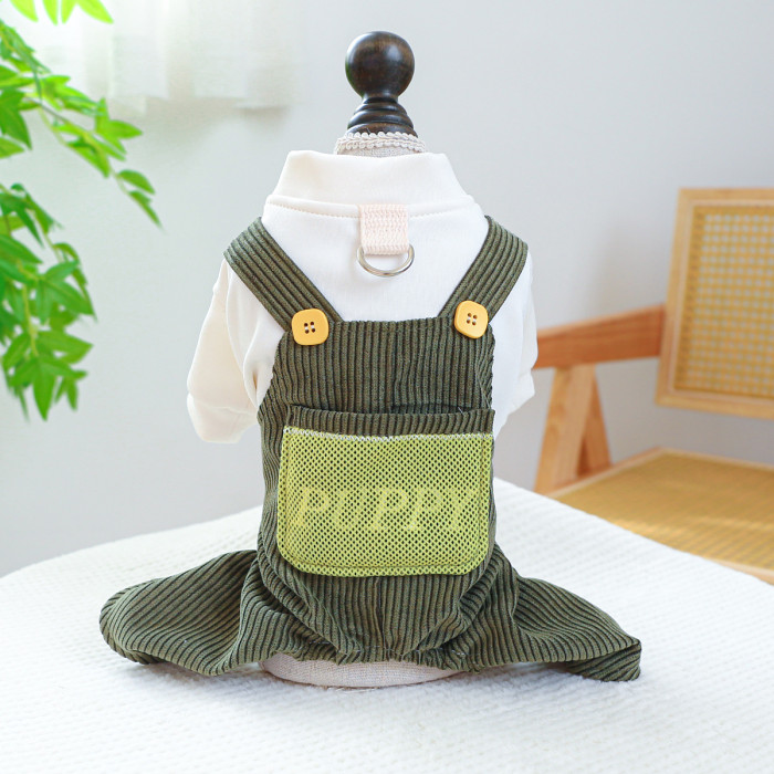 Pet Clothes Dog Cat Clothing Suspender Pants Costume Jumpsuit Puppy Apparel New Fashion
