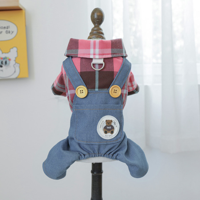Pet Clothes Dog Cat Clothing Suspender Pants Costume Jumpsuit Puppy Apparel New Fashion