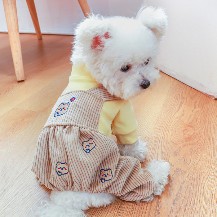 Pet Clothes Dog Cat Clothing Suspender Pants Costume Jumpsuit Puppy Apparel New Fashion